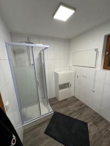 Koupelna v ubytování Apart Weitblick Suite