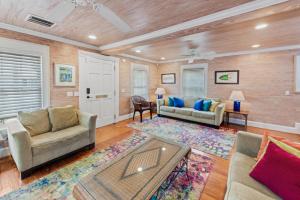 Χώρος καθιστικού στο Louisa House