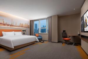 טלויזיה ו/או מרכז בידור ב-Hampton by Hilton Changsha Wuyi Square