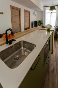 Dapur atau dapur kecil di Valencia El Carmen, apartamento piso 3