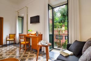Posezení v ubytování Hotel Villa Schuler