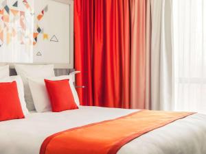 Katil atau katil-katil dalam bilik di Mercure Toulouse Sud