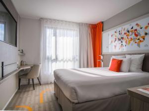 Katil atau katil-katil dalam bilik di Mercure Toulouse Sud