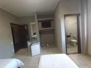 Koupelna v ubytování Hotel Mohallem + 15 fotografií