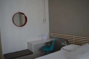 Voodi või voodid majutusasutuse Hotel Nou Estrelles toas