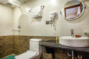 Koupelna v ubytování Taleju Boutique Hotel