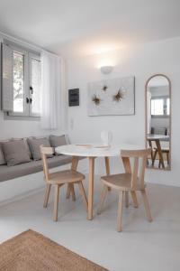Posezení v ubytování myMykonos Guest House