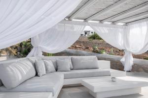 Posezení v ubytování myMykonos Guest House