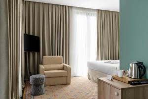 TV a/nebo společenská místnost v ubytování ibis Styles Old Tbilisi