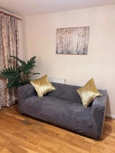 Χώρος καθιστικού στο Oxford four-Bedrooms detached house with driveway parking