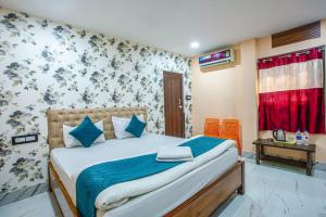 Postel nebo postele na pokoji v ubytování Hotel silver star