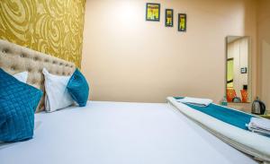 Postel nebo postele na pokoji v ubytování Hotel silver star