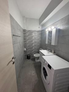 Koupelna v ubytování Three Olive Homes