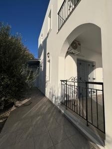 Balkón nebo terasa v ubytování Three Olive Homes