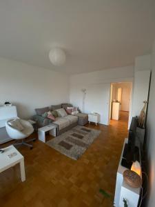 Χώρος καθιστικού στο Lantana Camara apartment