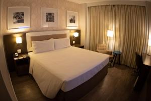 Cama ou camas em um quarto em Holiday Inn Belo Horizonte Savassi by IHG