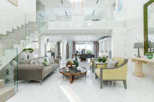 Istumisnurk majutusasutuses Balanciaga Villa