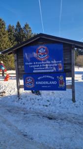 Zweizimmerwohnung - Ferienwohnung im Sankt Englmar v zimě