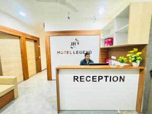 Fuajee või vastuvõtt majutusasutuses Hotel Legend