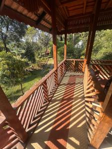 Zahrada ubytování Pugmarks Jungle Lodge