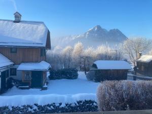 Ferienwohnung Sonnenkind Altaussee v zimě