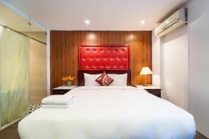 Postelja oz. postelje v sobi nastanitve Ha Noi Memory Central Hotel And Spa