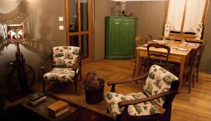 Posezení v ubytování Maison Bérard