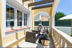 Μπαλκόνι ή βεράντα στο Ca' na Cocca - Chalet con piscina privata