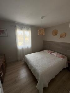 Łóżko lub łóżka w pokoju w obiekcie Proche Saint Rémy de Provence