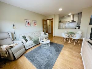 Χώρος καθιστικού στο Apartamento El Rincón de Zuri