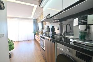 Køkken eller tekøkken på Appartement résidence ait bihi Taghazout