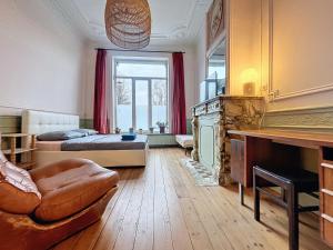 Letto o letti in una camera di Bruxelles Midi