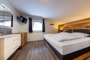 Postel nebo postele na pokoji v ubytování Haus Eckhausl Top 2 Hirsch