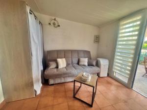 Χώρος καθιστικού στο Studio les pieds dans l eau +8 φωτογραφίες