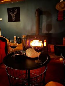 Posezení v ubytování Dom Ochotnica