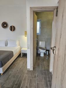 Koupelna v ubytování Galazio Rooms & Suites