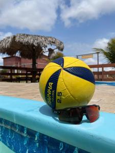 Bazén v ubytování Chalé Cantinho do Céu- Santo Amaro do MA nebo v jeho okolí + 8 fotografií