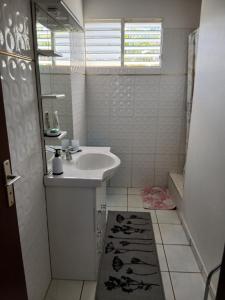 Koupelna v ubytování Villa DAMARRE