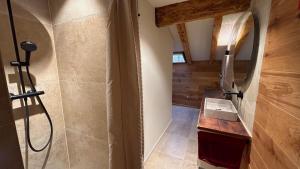 Koupelna v ubytování Appartement cosy avec vue + 6 fotografií