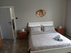 Postel nebo postele na pokoji v ubytování B&B da Giusy