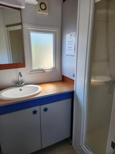 Koupelna v ubytování Mobile Home Basic - Camp Diekirch