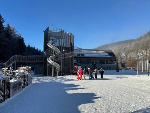 Apartmán v Koutech talvel