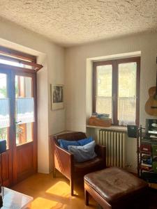 Χώρος καθιστικού στο Casa Castanea - Garda Hideaway