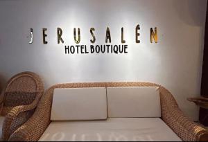Posezení v ubytování Jerusalén Hotel Boutique
