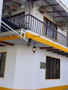 Balkón nebo terasa v ubytování Jerusalén Hotel Boutique