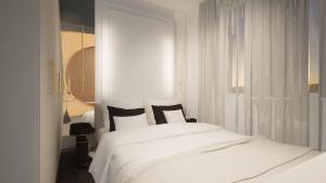 Posteľ alebo postele v izbe v ubytovaní Wita Stwosza 14 Apartment - Check-In 20h - Parking
