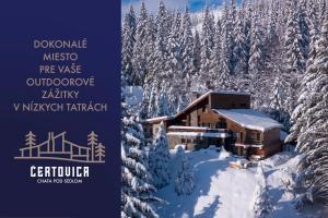Chata pod Sedlom Čertovica during the winter