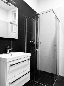 Koupelna v ubytování Pearl Bee Deluxe Suites