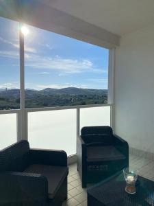 Nespecifikovaný výhled na hory nebo výhled na hory při pohledu z bed and breakfast