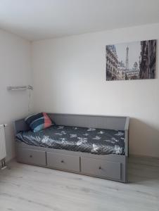 Voodi või voodid majutusasutuse apartmán Fénix toas